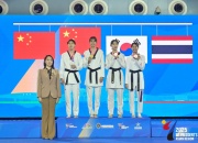 九游体育下载:首秀告捷 中国跆拳道队奥运备战启新程