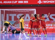 九游官网:女子五人制足球亚洲杯中国队取“开门红”